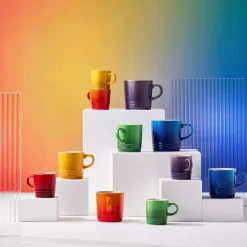 Clearance Le Creuset Rainbow Espressokrus 6 stk. 10 cl, Multi
