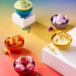 New Rainbow Snackskål 6 stk. Ø12 cm, Multi Skåle|Spisestue
