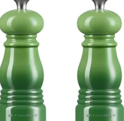 Sale Le Creuset Salt- og Peberkværnsæt 11 cm, Bamboo Green