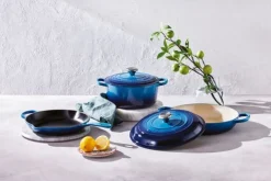 New Le Creuset Signature Buffetgryde 30 cm/3,5 L, Azure