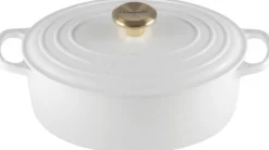 Clearance Signature Oval Støbejernsgryde 31 cm/6,3 L, Gryder Og Kasseroller