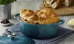 New Le Creuset Signature Rund Støbejernsgryde 24 cm/4,2 L, Deep Teal
