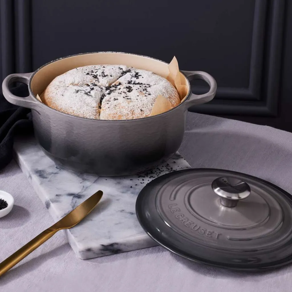 Le Creuset Gryder Og Kasseroller > Signature Rund Støbejernsgryde 26 cm/5,3 L,