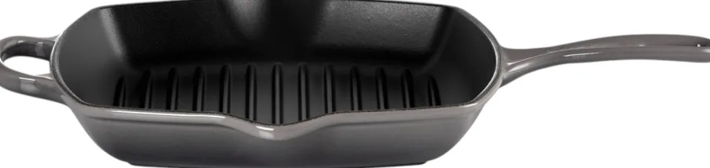 Le Creuset Pander > Signature Støbejernsgrillpande 26 cm,