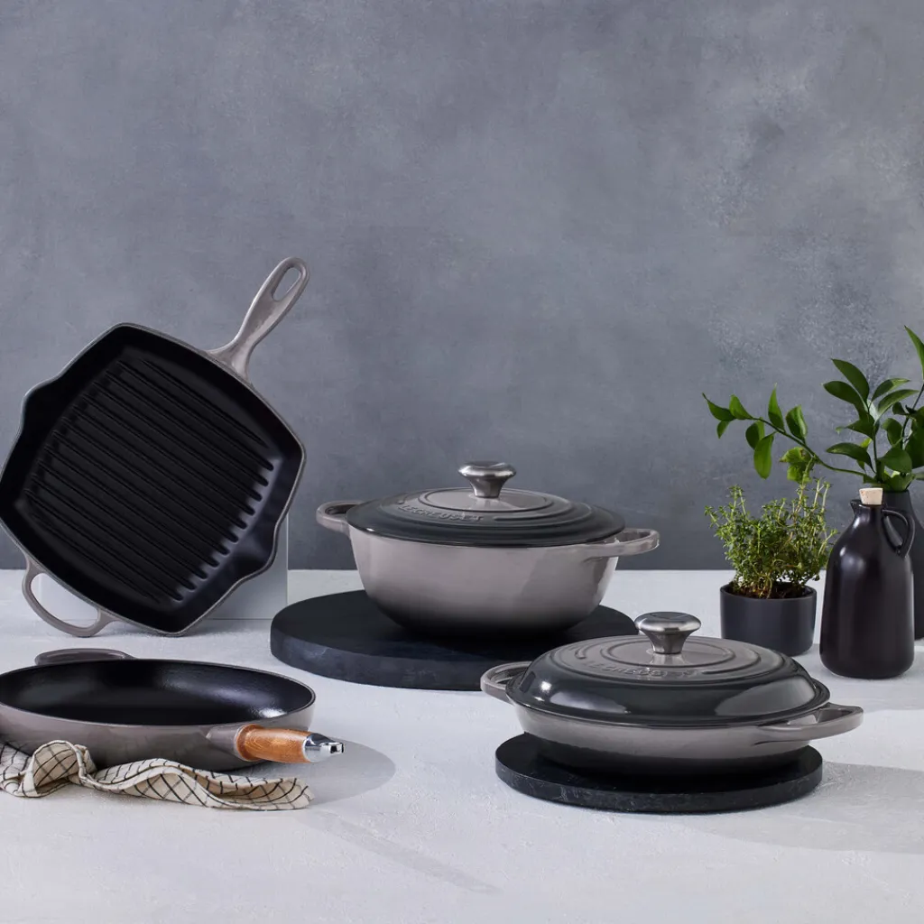 Le Creuset Pander > Signature Støbejernsgrillpande 26 cm,