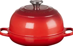 Outlet Le Creuset Signature Støbejern Brødform 24 cm/1,6 L, Cerise