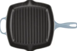 Le Creuset Signature Støbejernsgrillpande 26 cm, Chambray
