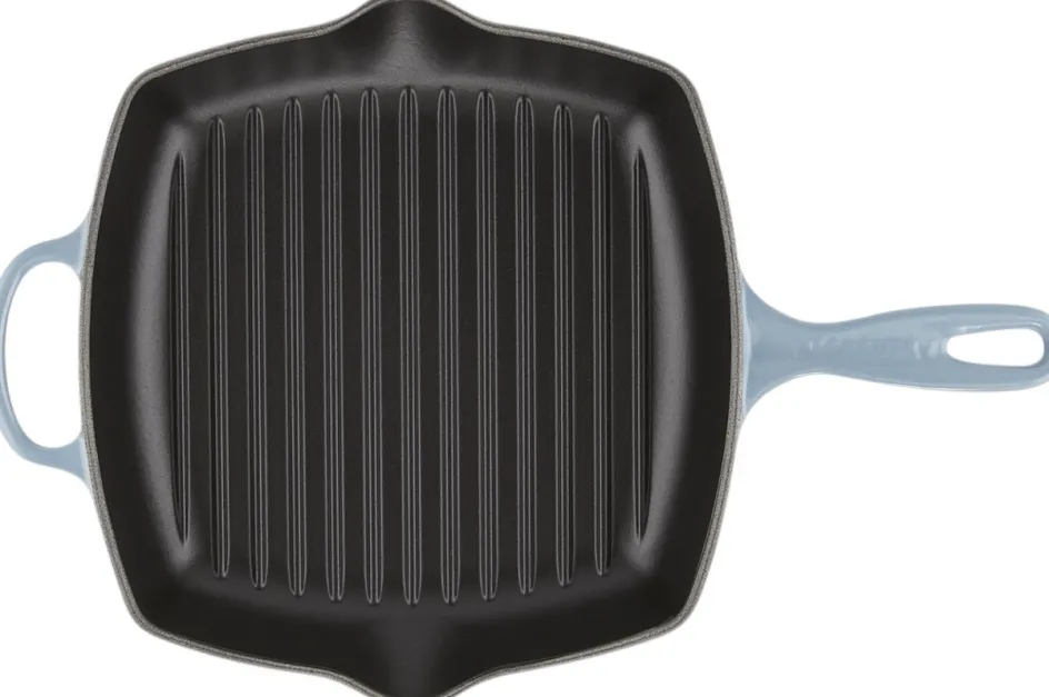 Le Creuset Signature Støbejernsgrillpande 26 cm, Chambray