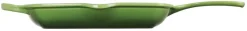 Hot Le Creuset Signature Støbejernsgrillpande 26 cm, Bamboo Green