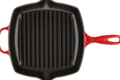 Le Creuset Signature Støbejernsgrillpande 26 cm, Cerise