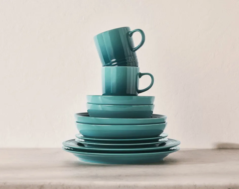 New Le Creuset Signature Tallerken , Bleu Riviera