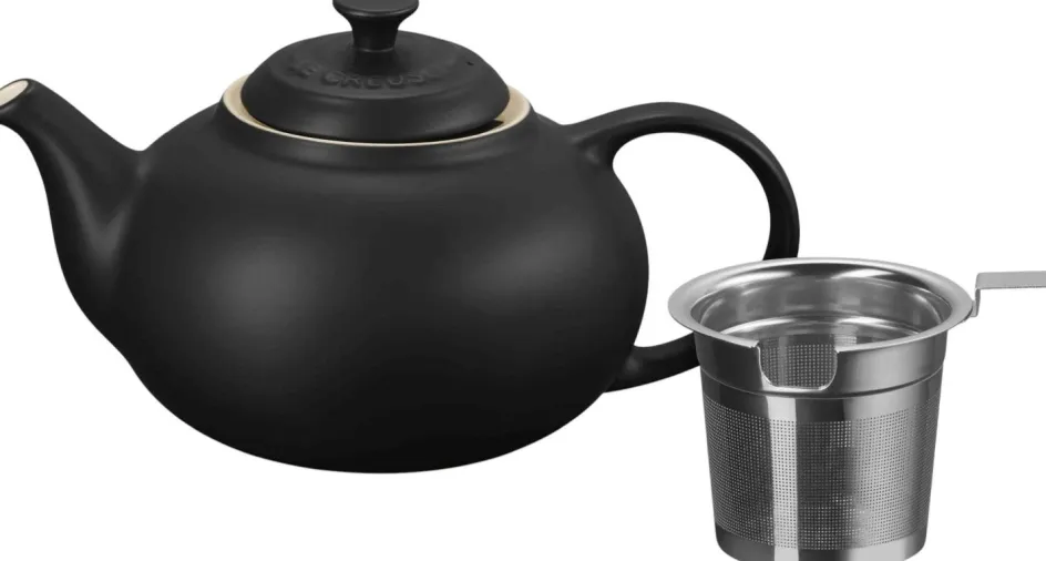 Best Le Creuset Signature Tekande m. Filter 1,3 L, Matte Black