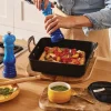 Outlet Le Creuset Toughened Non-Stick Kvadratisk Bradepande 26 cm, Aluminum