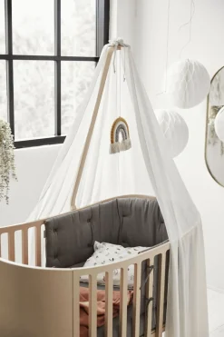 Online Leander Himmel til Classic Babyseng 180 cm, Hvid