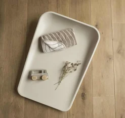 Clearance Leander Woodland Topper til Puslepude, Cappuccino