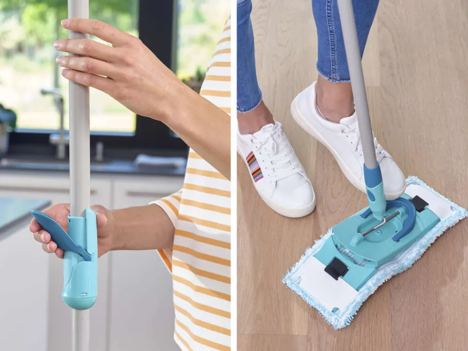 Leifheit Clean Twist M Ergo Mobile Gulvvaskersæt 6 L, Grøn
