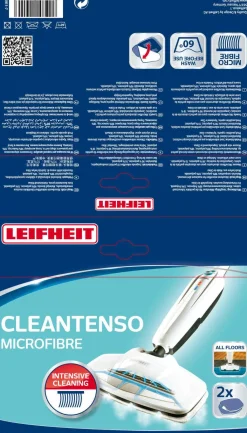 Leifheit Gulvvask > CleanTenso Cover til Klinisk Rengøring 2 stk, Grå
