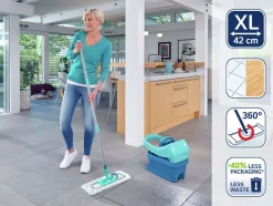 Best Leifheit Profi XL Micro Duo Gulvvasker, Hvid/Grøn