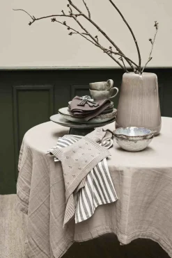 Discount Lene Bjerre Caia Viskestykke 37x50 cm, Taupe
