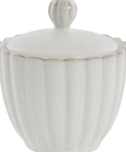 New Camille Sukkerskål Ø10 cm, Creme Skåle|Spisestue