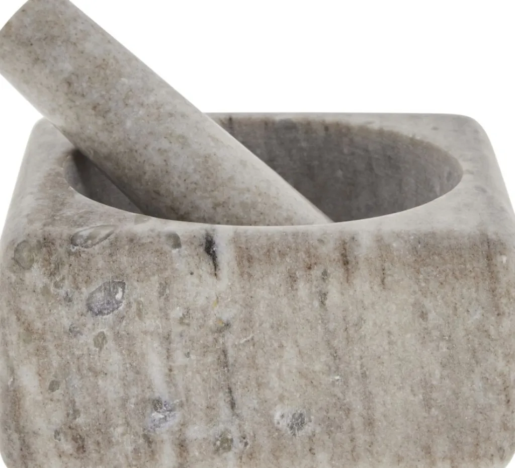 Lene Bjerre Tilberedning > Elina Morter 12,5x12,5 cm, Mørk Sand