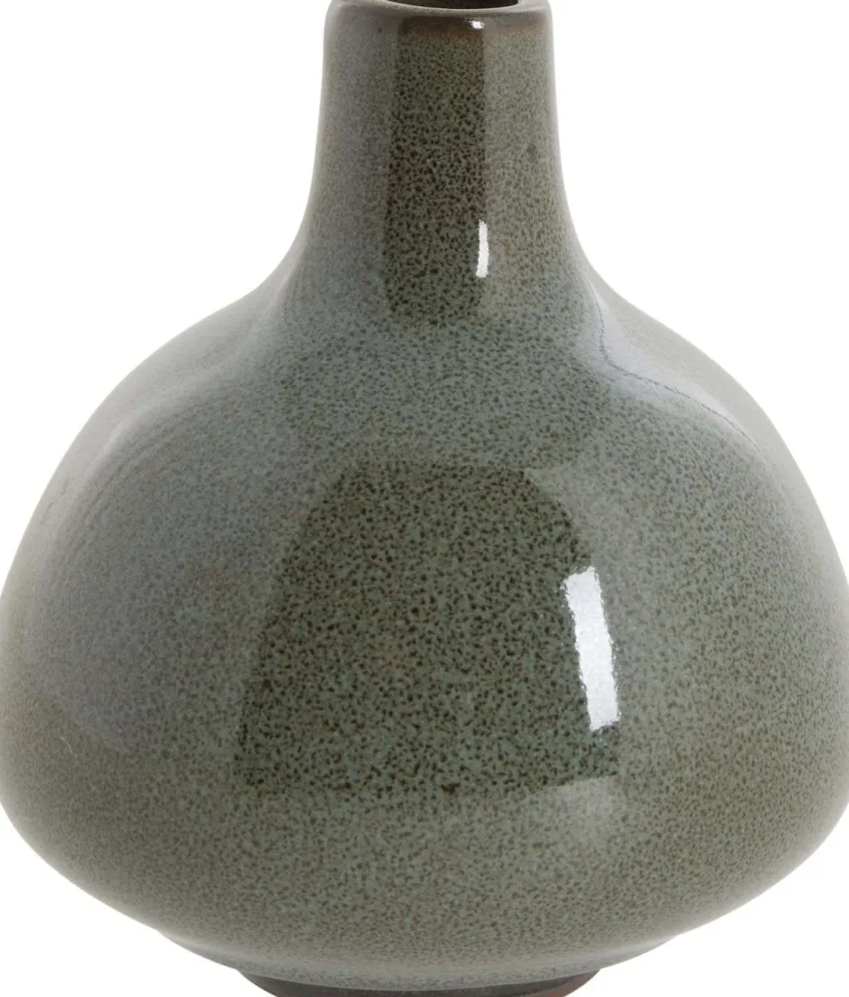 Hot Lene Bjerre Helene Vase H9 cm, Mørkt Sølvfinish
