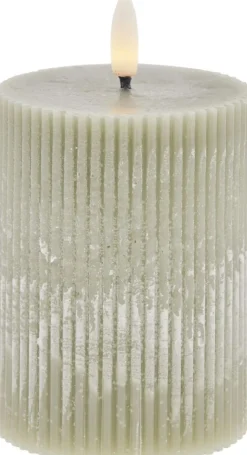Lene Bjerre Stearinlys|Led Stearinlys > Lillia Bloklys LED ,