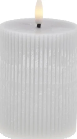 Lene Bjerre Stearinlys|Led Stearinlys > Lillia Bloklys LED ,