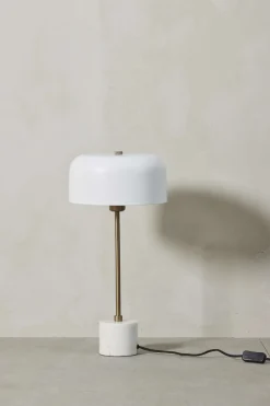 Lene Bjerre Sofillia Bordlampe H53 cm, Hvid/Marmor