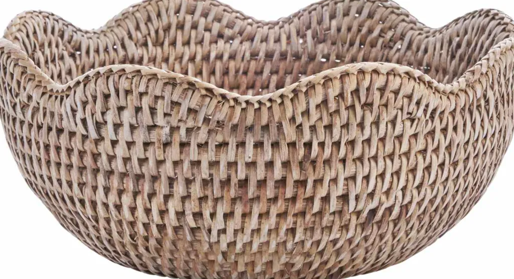 Clearance Norah Kurv , Rattan Stue|Pynteskåle Og Fade