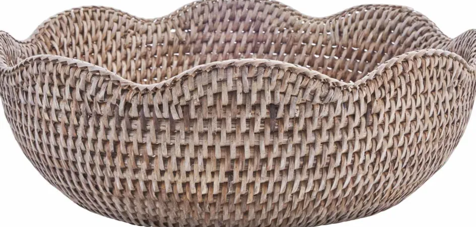 Best Lene Bjerre Norah Kurv ?30 cm, Rattan
