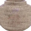 Hot Lene Bjerre Norah Urtepotteskjuler H30 cm, Rattan