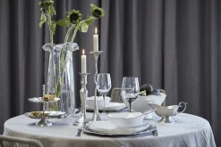 Outlet Philine Lysestage H, Sølvfinish Lysestager