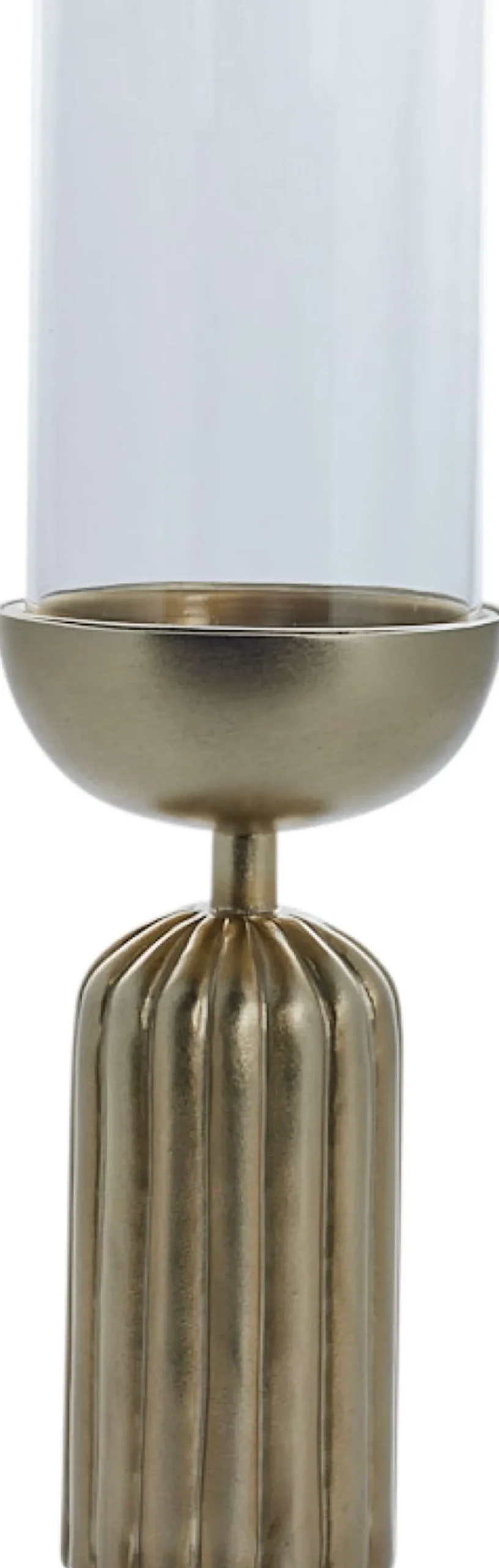Clearance Lene Bjerre Sandia Lysestage H, Guld