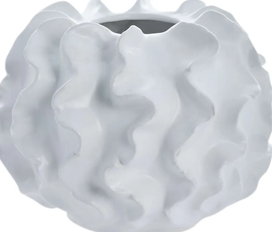 Lene Bjerre Sannia Vase H20,5 cm, Hvid