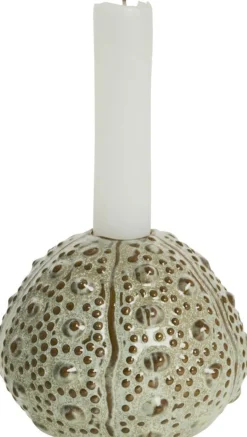 Lene Bjerre Shellille Lysestage H7,5 cm, Sand