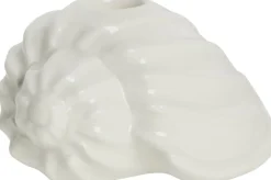 New Lene Bjerre Shellille Lysestage H6 cm, Hvid