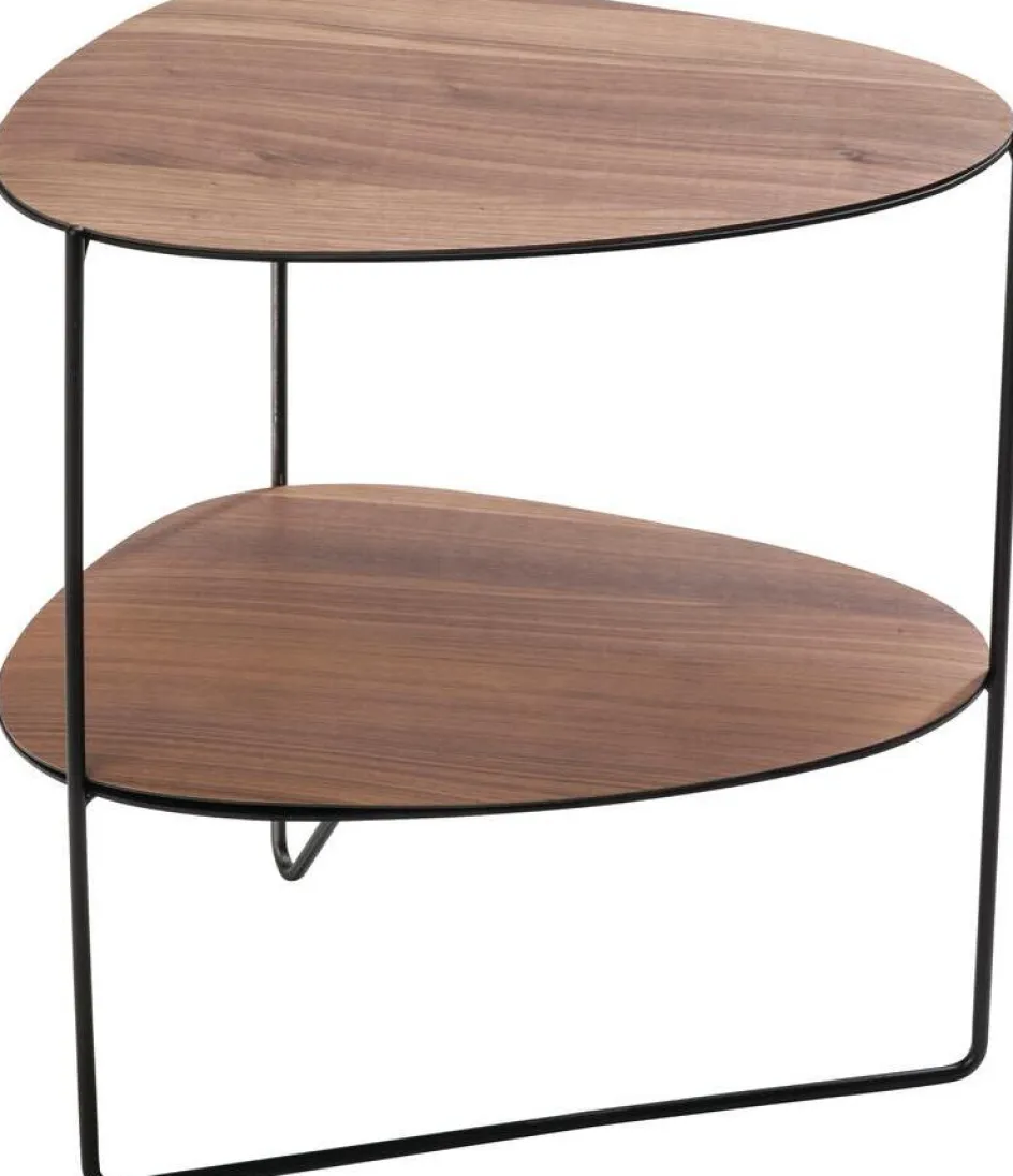 Hot Lind DNA Curve Double Kaffebord, Valnød
