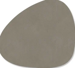 Sale Lind DNA Curve Recycled Læder Glasbrik 11x13 cm, Nupo Flint Grey