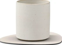 Clearance Curve Recycled Læder Glasbrik 11x13 cm, Glasbrikker