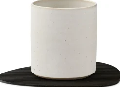 Discount Lind DNA Curve Recycled Læder Glasbrik 11x13 cm, Corduroy Black Ink