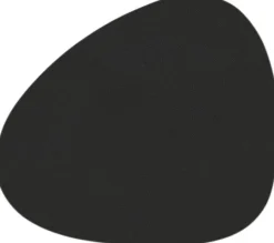 Lind DNA Curve Recycled Læder Glasbrik 11x13 cm, Nupo Black Ink