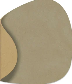 Discount Curve Vendbar Recycled Læder Glasbrik 11x13 cm, Glasbrikker
