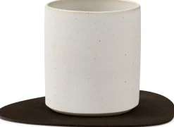 Discount Curve Vendbar Recycled Læder Glasbrik 11x13 cm, Glasbrikker