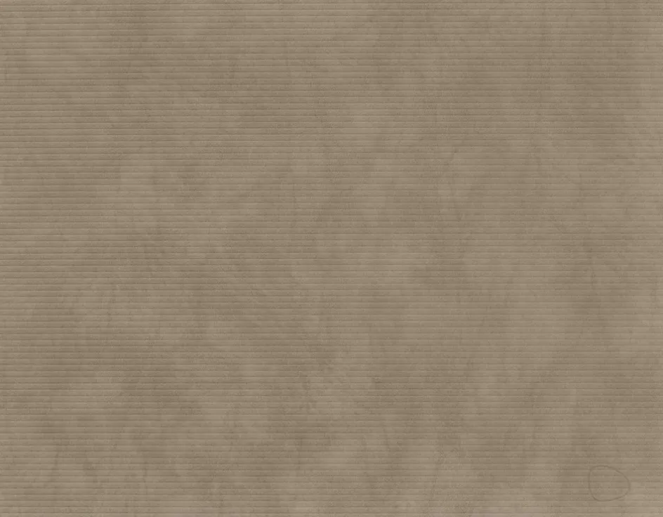 Clearance Lind DNA Square Recycled Læder Dækkeserviet 35x45 cm, Corduroy Nomad Grey