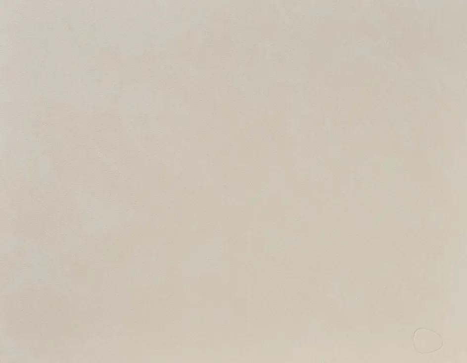 Lind DNA Square Recycled Læder Dækkeserviet , Nupo Oyster White