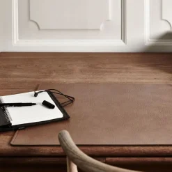 Sale Lind DNA Square Recycled Læder Skriveunderlag , Bull Natur