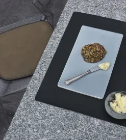 Discount Square Recycled Læder Dækkeserviet , Dækkeservietter