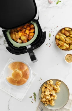 Lékué Air Fryer-form , Grøn
