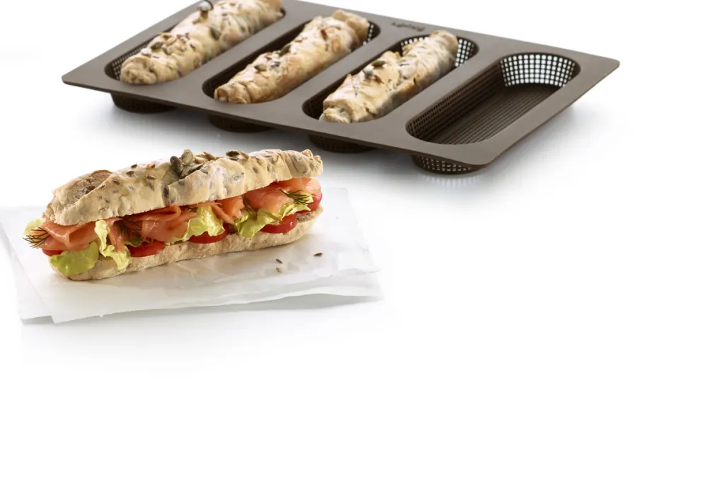 Lékué Bageforme > Bageform 4 Baguettes, Brun